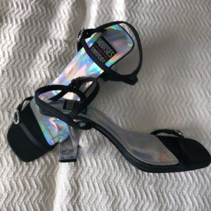 Dressy heels with bling